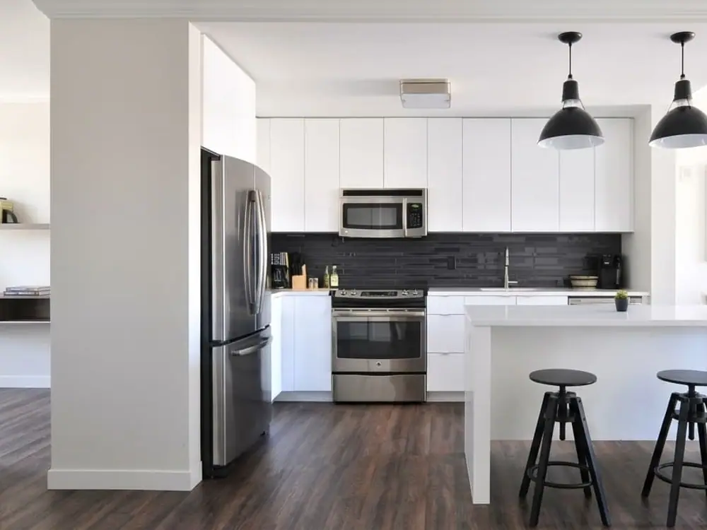Dapur dan ruang makan rumah modern